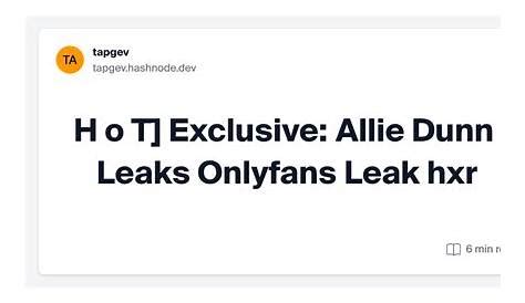 allie luna onlyfans leaks